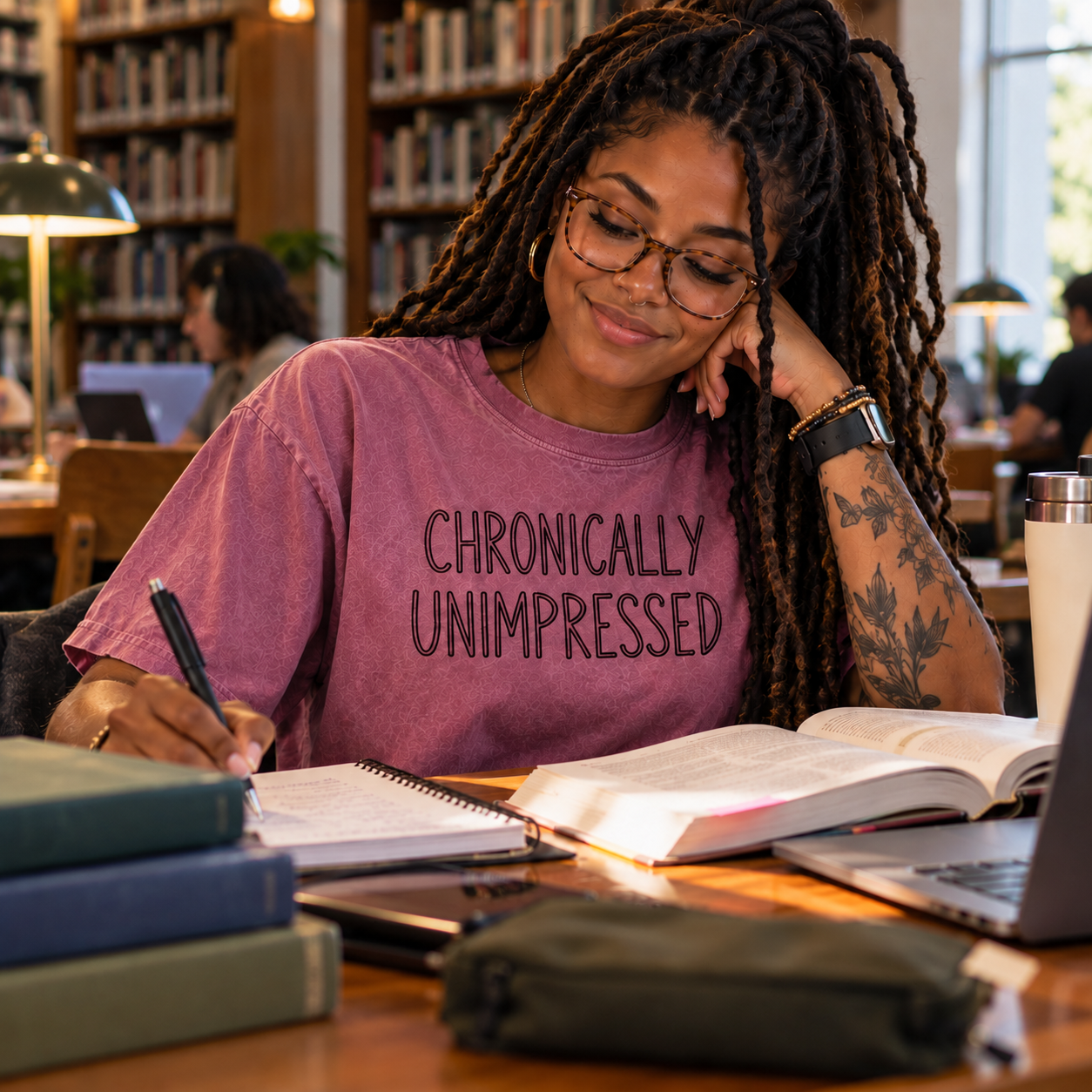Chronically Unimpressed tee
