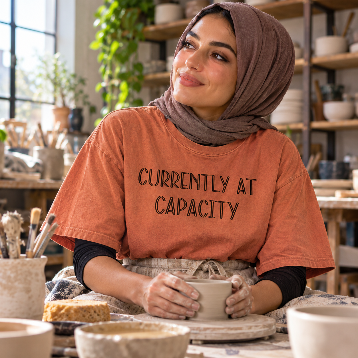 Currently at Capacity tee